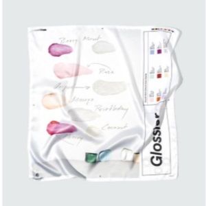 GLOSSIER limited edition scarf (NEW) + others